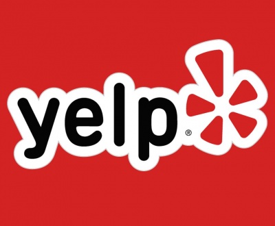 yelp logo red background